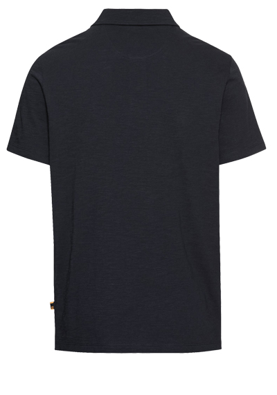 Produktbild f�r 'CAMEL ACTIVE Poloshirt Halbarm gekn�pfter Polokragen Jersey navy'
