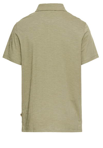 Produktbild fr 'CAMEL ACTIVE Poloshirt Halbarm geknpfter Polokragen Jersey oliv'