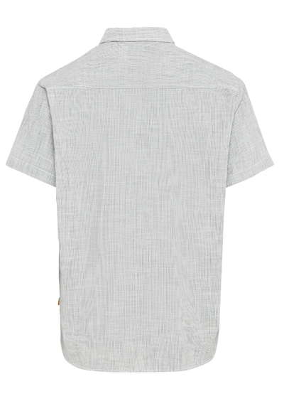 Produktbild fr 'CAMEL ACTIVE Regular Fit Hemd Halbarm Button Down Kragen Streifen grau'