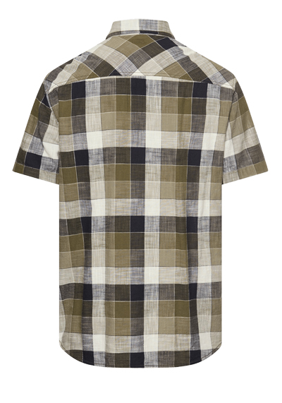 Produktbild f�r 'CAMEL ACTIVE Performance Hemd Halbarm Button Down Kragen Karo gr�n'
