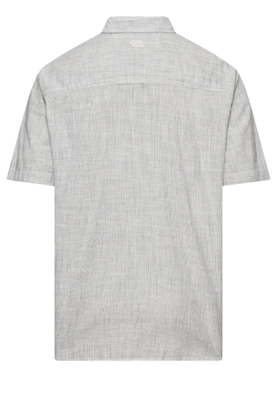 Produktbild f�r 'CAMEL ACTIVE Hemd Halbarm Button Down Kragen Streifen schwarz'