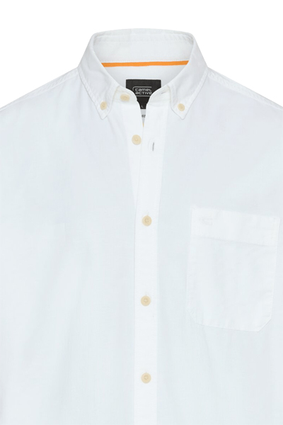 Produktbild f�r 'CAMEL ACTIVE Performance Hemd Langarm Button Down Kragen Oxford wei�'