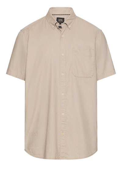 CAMEL ACTIVE Hemd Halbarm Button Down Kragen Stretch haut preisreduziert
