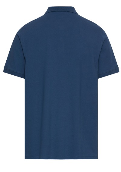 Produktbild f�r 'CAMEL ACTIVE Performance Polo Halbarm gekn�pfter Polokragen Pique mittelblau'
