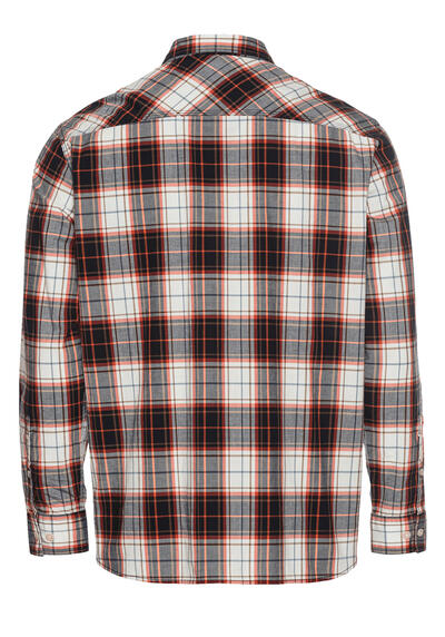 Produktbild fr 'CAMEL ACTIVE Regular Fit Hemd Langarm Button Down Kragen Karo rot'