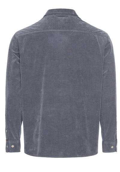Produktbild fr 'CAMEL ACTIVE Hemd Langarm Button Down Kragen Cord dunkelblau'