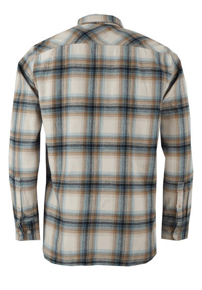 Produktbild fr 'CAMEL ACTIVE Hemd Langarm New Kent Kragen Flanell Karo blau'