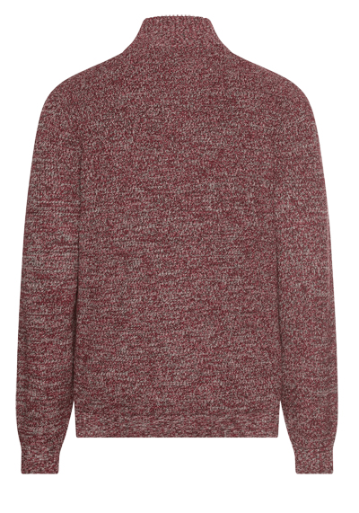 Produktbild f�r 'CAMEL ACTIVE Troyer Langarm Rei�verschluss Strick Muster rot'