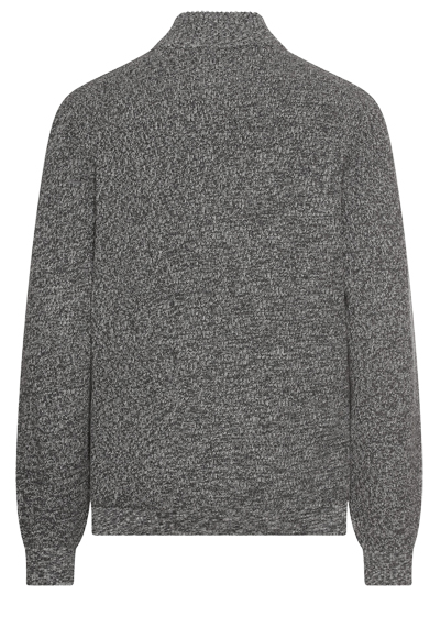 Produktbild f�r 'CAMEL ACTIVE Troyer Langarm Rei�verschluss Strick Muster grau'