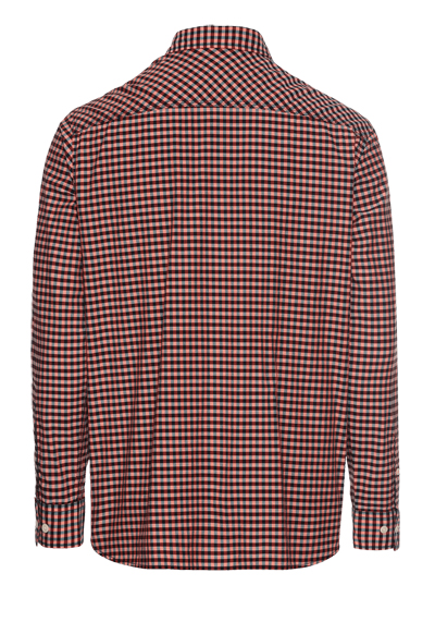 Produktbild f�r 'CAMEL ACTIVE Hemd Langarm Button Down Kragen Karo rot'