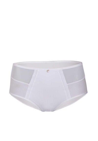 Produktbild f&uuml;r 'CHANTELLE Taillenslip CHIC ESSENTIAL transparente Eins�tze wei�'