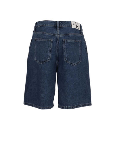 Produktbild fr 'CALVIN KLEIN JEANS Straight Bermudashorts 5-Pocket Reiverschluss blau'