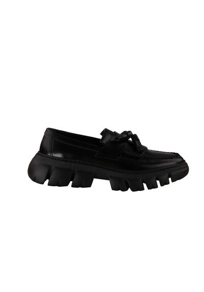 COPENHAGEN Loafer Schuh Leder schwarz