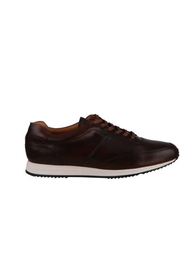 DIGEL Sneaker SURFER Schnrer Leder dunkelbraun