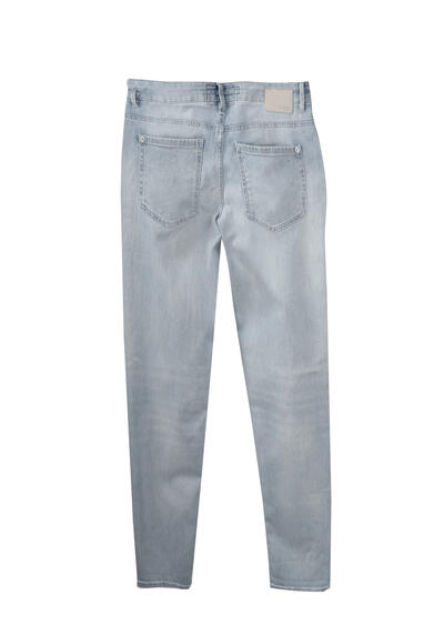 DRYKORN Jeans LIKE Stretch destroyed hellblau