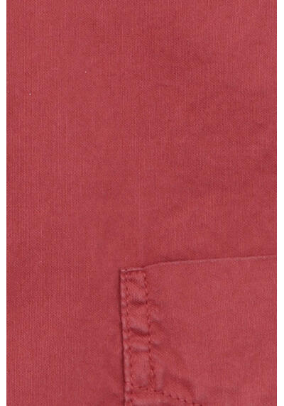 ETERNA Regular Fit Hemd Halbarm Button Down Kragen rot