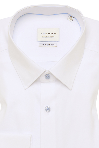 Produktbild f�r 'ETERNA Modern Fit Cover Hemd Langarm New Kent Kragen Feintwill haut'