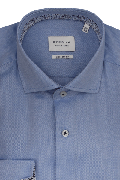 Produktbild fr 'ETERNA Comfort Fit Hemd Langarm Haifischkragen Oxford hellblau'