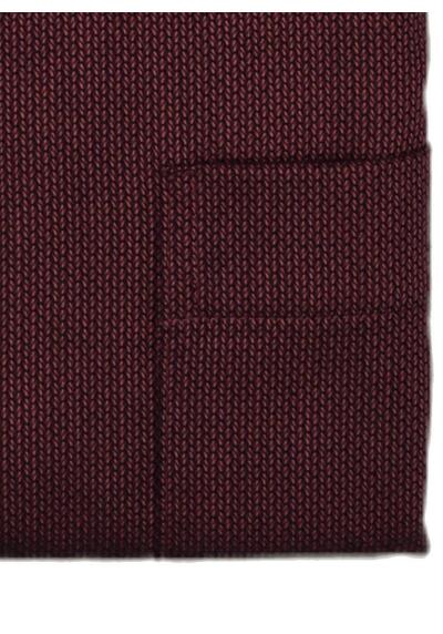 Produktbild fr 'ETERNA Modern Fit Hemd Langarm Haifischkragen Muster rot'