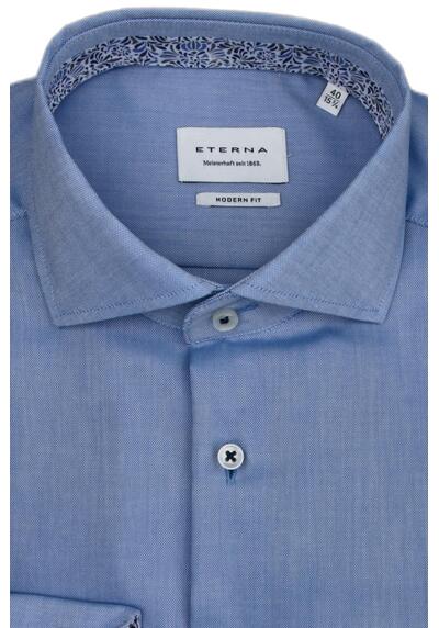 Produktbild fr 'ETERNA Modern Fit Hemd extra langer Arm Haifischkragen Oxford hellblau'