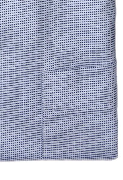 Produktbild fr 'ETERNA Comfort Fit Hemd Langarm New Kent Kragen Struktur mittelblau'