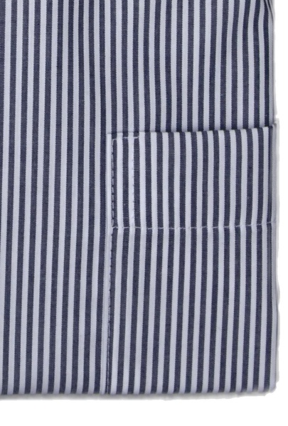 Produktbild fr 'ETERNA Comfort Fit Hemd Langarm Haifischkragen Streifen dunkelblau'