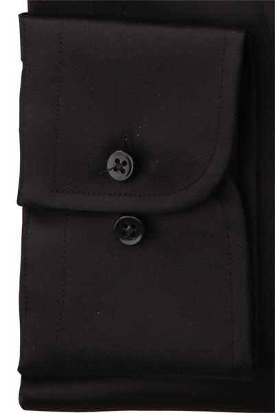 ETERNA Comfort Fit 1863 Hemd Halbarm mit Brusttasche Oxford schwarz