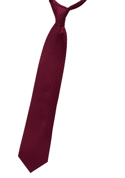 Produktbild fr 'ETERNA Krawatte aus reiner Seide 7,5 cm breit Streifen rot'