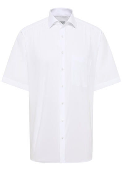 Produktbild fr 'ETERNA Comfort Fit Hemd Halbarm New Kent Kragen wei'