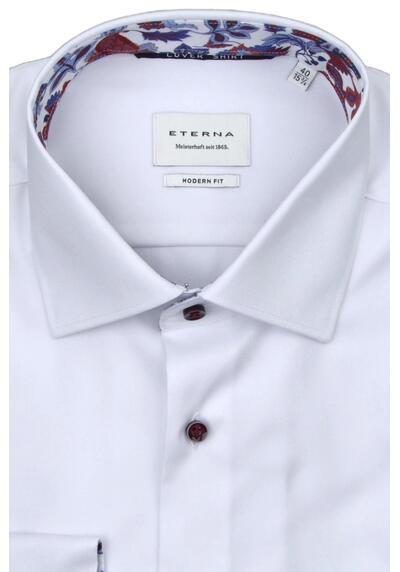 Produktbild fr 'ETERNA Modern Fit Cover Hemd Langarm Blickdicht Twill wei'