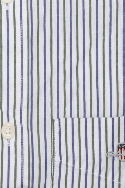 Produktbild f�r 'GANT Regular Hemd Langarm Button Down Kragen Streifen blau'