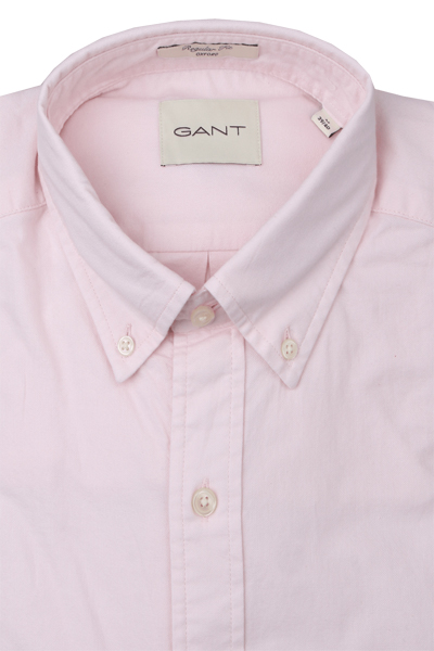 Produktbild fr 'GANT Regular Hemd Langarm Button Down Kragen Popeline rosa'