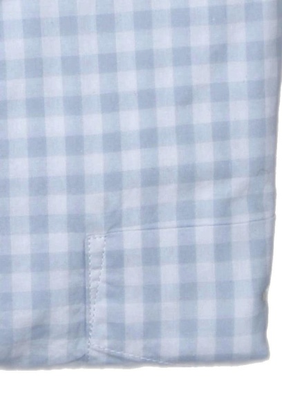 Produktbild fr 'GANT Regular Hemd Langarm Button Down Kragen Karo hellblau'