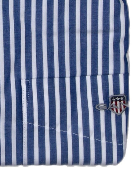Produktbild fr 'GANT Regular Hemd Langarm Button Down Kragen Streifen blau'