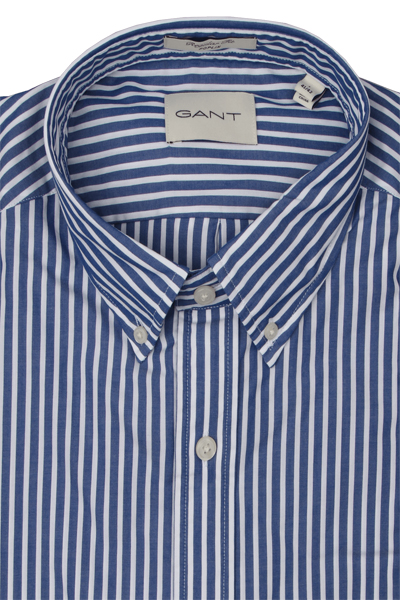 Produktbild fr 'GANT Regular Hemd Langarm Button Down Kragen Streifen blau'
