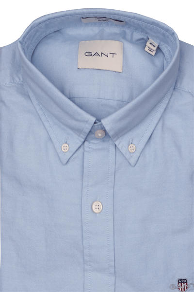 Produktbild fr 'GANT Slim Hemd Langarm Button Down Kragen Oxford hellblau'