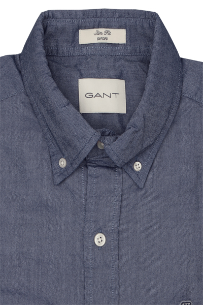Produktbild fr 'GANT Slim Hemd Langarm Button Down Kragen Oxford dunkelblau'