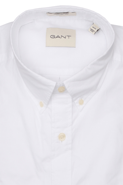 Produktbild fr 'GANT Regular Hemd Langarm Button Down Kragen Oxford wei'