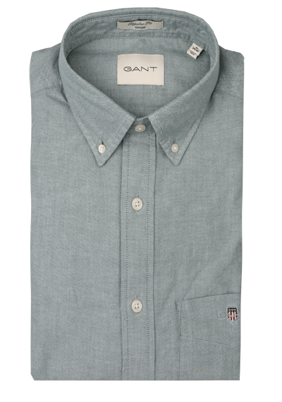 GANT Regular Hemd Langarm Button Down Kragen Oxford wei� preisreduziert