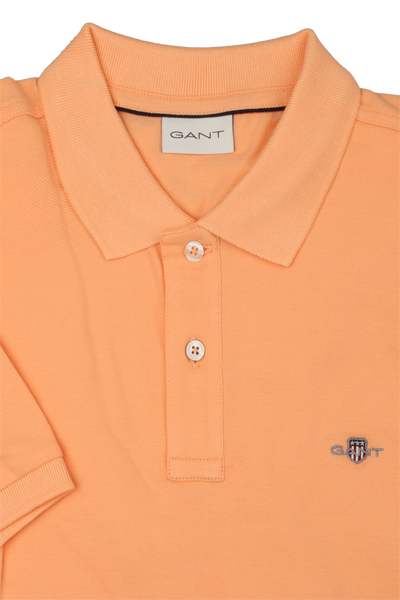 Produktbild fr 'GANT Regular Polo Halbarm geknpfter Polokragen Pique apricot'
