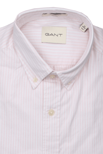 Produktbild f�r 'GANT Regular Hemd Langarm Button Down Kragen Oxford Streifen rosa'