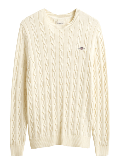 GANT Pullover Langarm Rundhals Strick haut preisreduziert