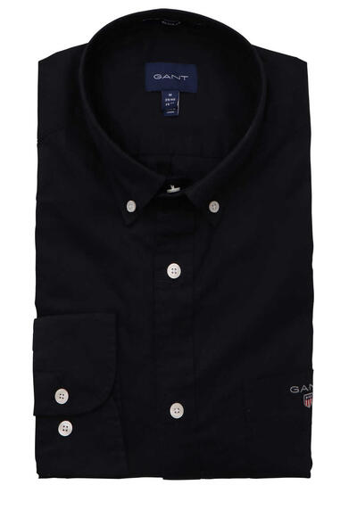 Produktbild f&uuml;r 'GANT Hemd Langarm Button Down Kragen navy'