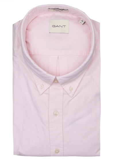 Produktbild für 'GANT Regular Hemd Langarm Button Down Kragen Oxford rosa'