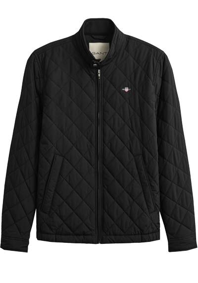 Produktbild f&uuml;r 'GANT Steppjacke Langarm Rei�verschluss schwarz'