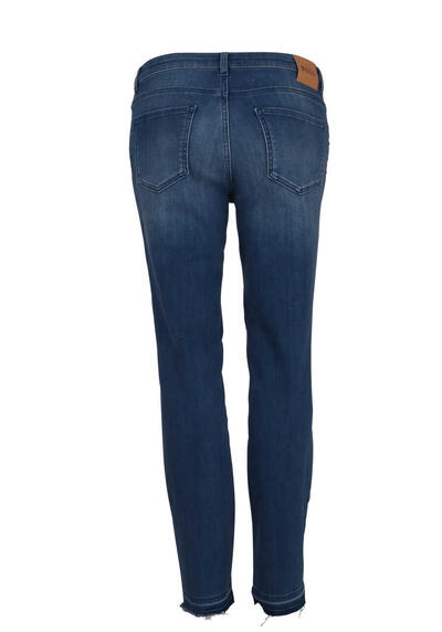 Produktbild fr 'BOSS Jeans SLIM CROP 5-Pocket Reiverschluss Cropped mittelblau'