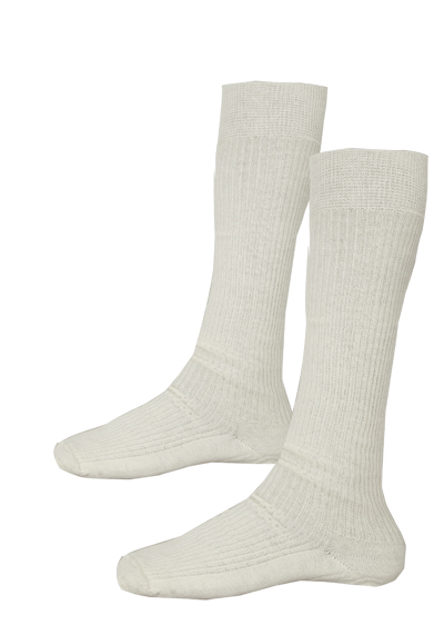 Produktbild f&uuml;r 'HIRSCH NATUR Kniestr�mpfe Schurwollmix Strick beige'