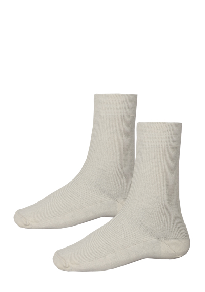 Produktbild f&uuml;r 'HIRSCH NATUR Socken Baumwolle Jersey  beige'