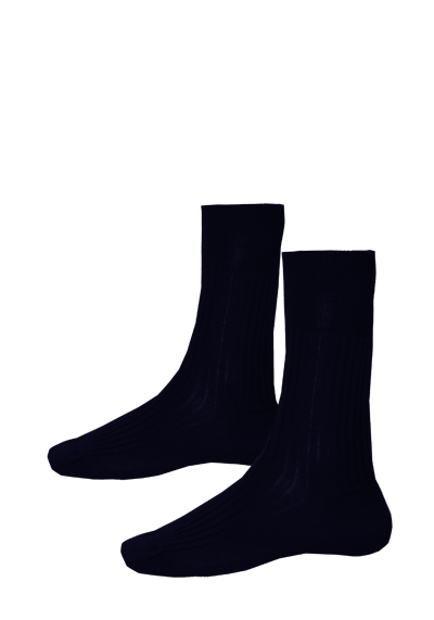 Produktbild f&uuml;r 'HIRSCH NATUR Socken Lana Laine Strick nachtblau'