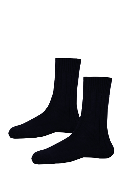 Produktbild f&uuml;r 'HIRSCH NATUR Socken TREKKIES Walkfilzsohle Strick nachtblau'